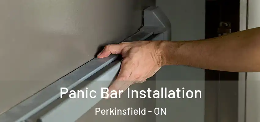  Panic Bar Installation Perkinsfield - ON