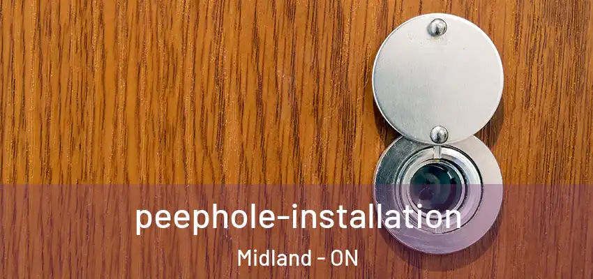  peephole-installation Midland - ON