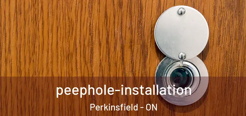  peephole-installation Perkinsfield - ON